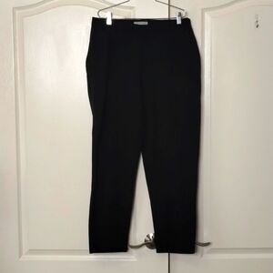 Everlane women's size Large black trouser pants with drawstring/elastic waist